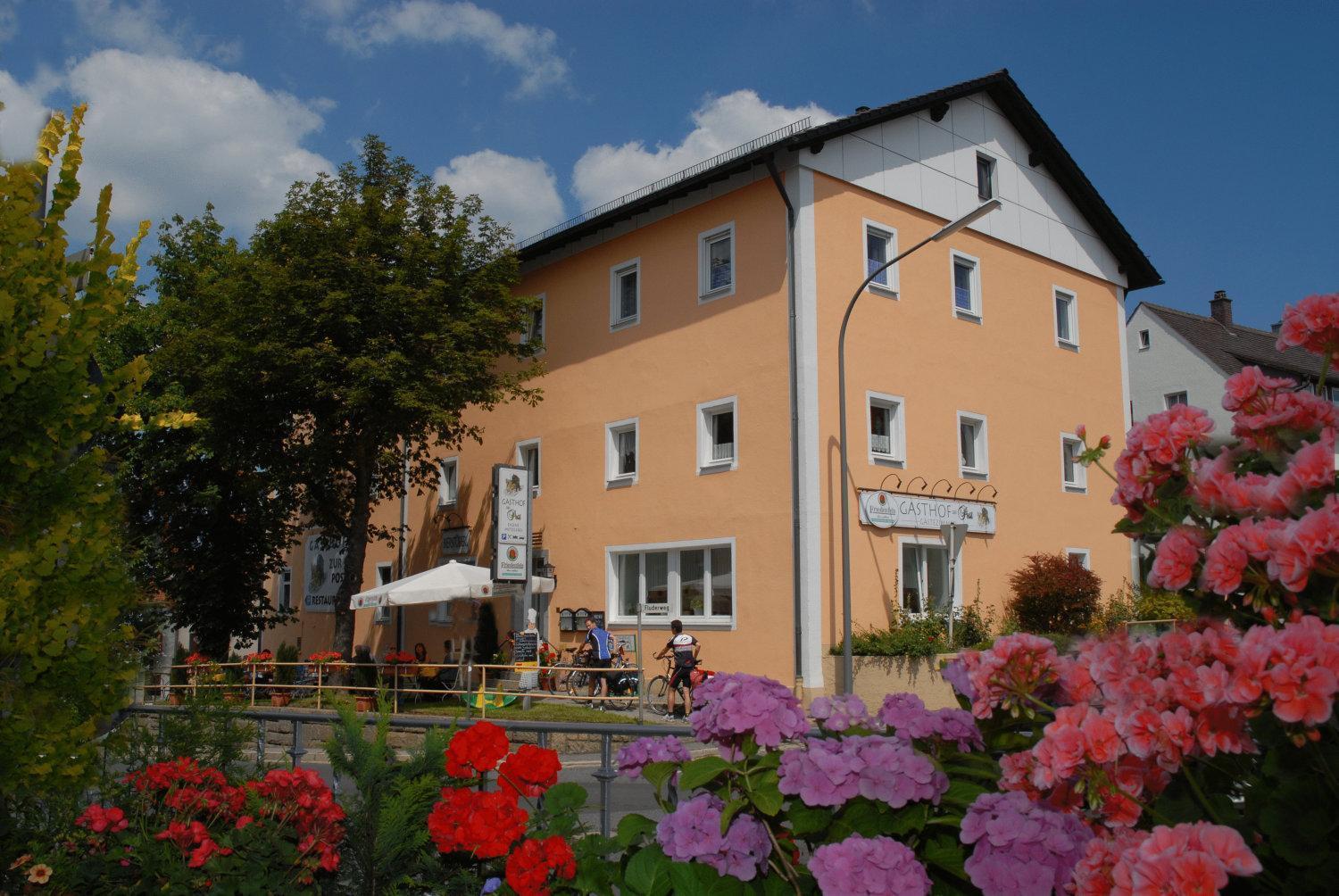 Gasthof zur Post Vohenstrauss Exterior foto